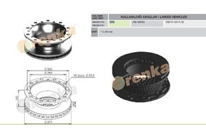 FÉKTÁRCSA BPW 377MM ECO PLUS 2