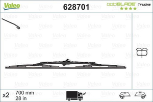 ABLAKTÖRLŐ LAPÁT 700MM SPRICNIS SCANIA VOLVO MP4